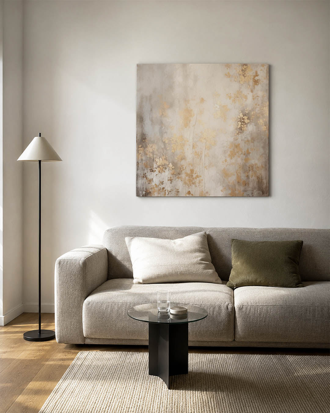 Bloemrijke nevel Kunstwerk