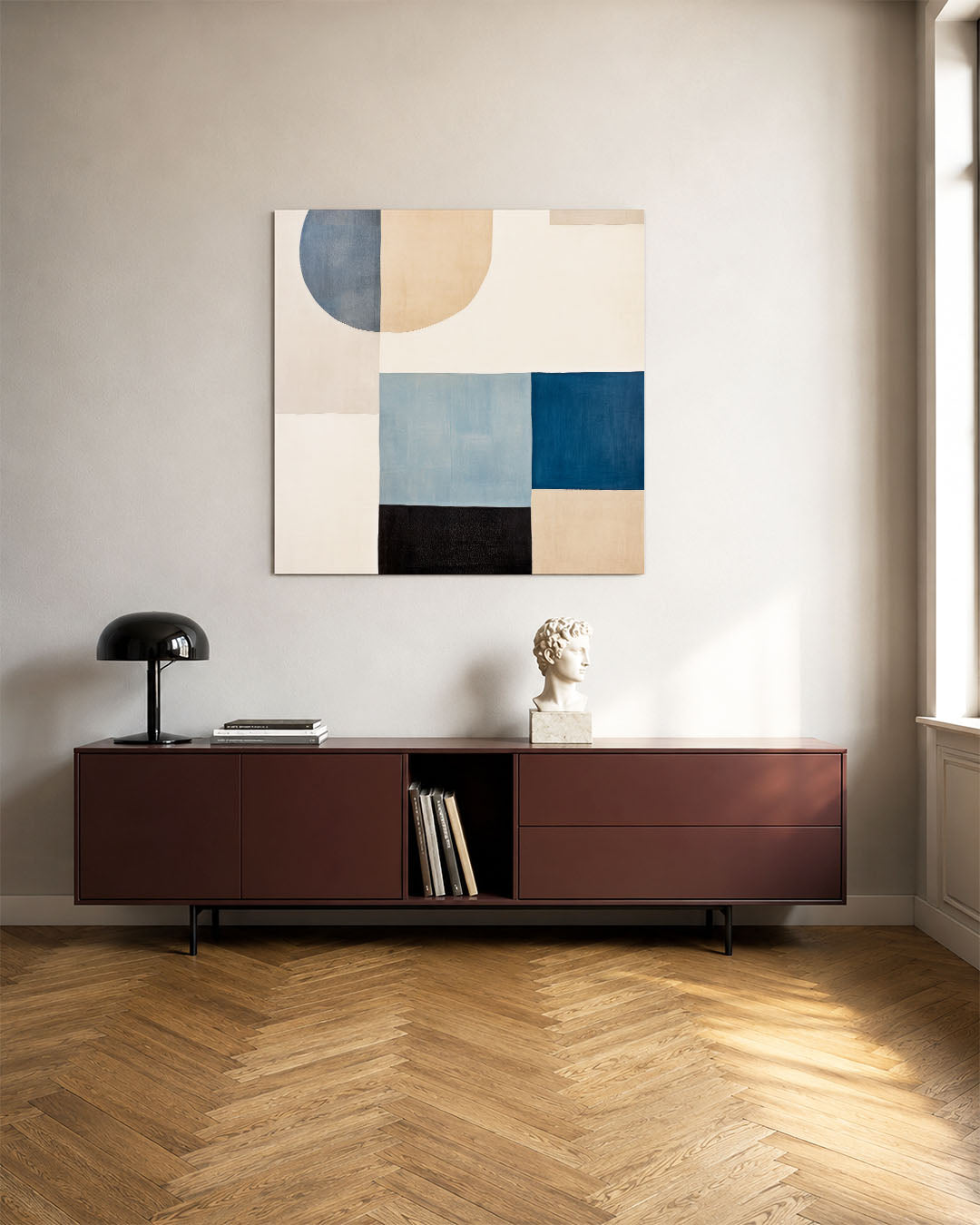 Geometrische vormen Kunstwerk