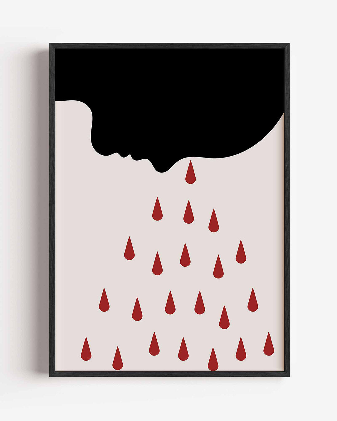 Vorm en contrast Poster