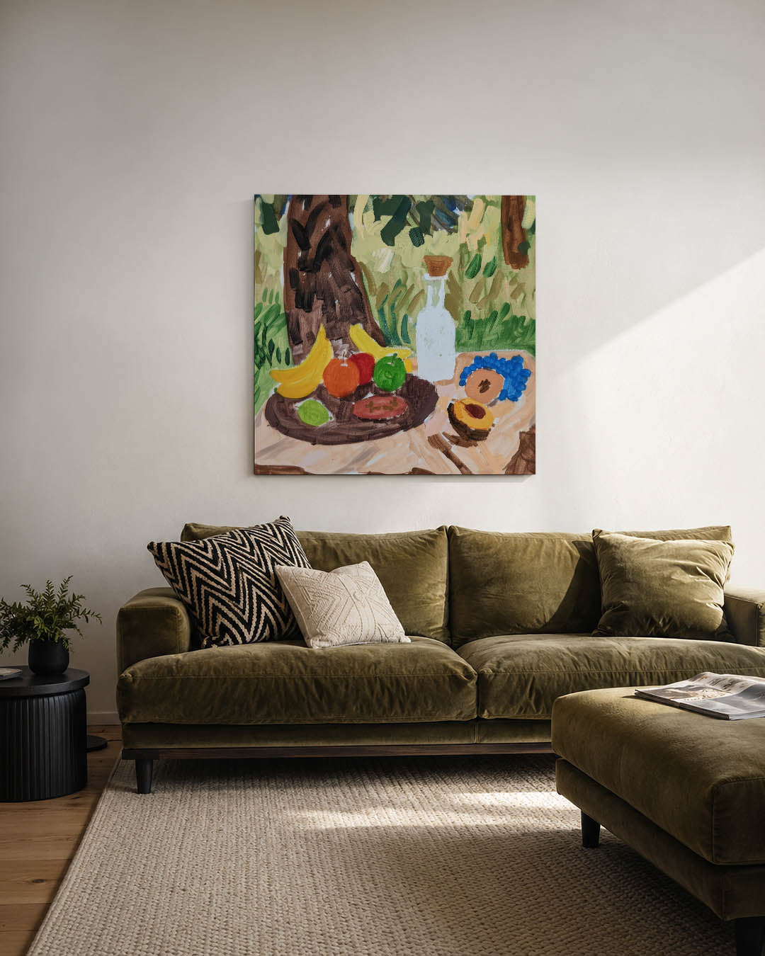 Fruit en natuur Kunstwerk