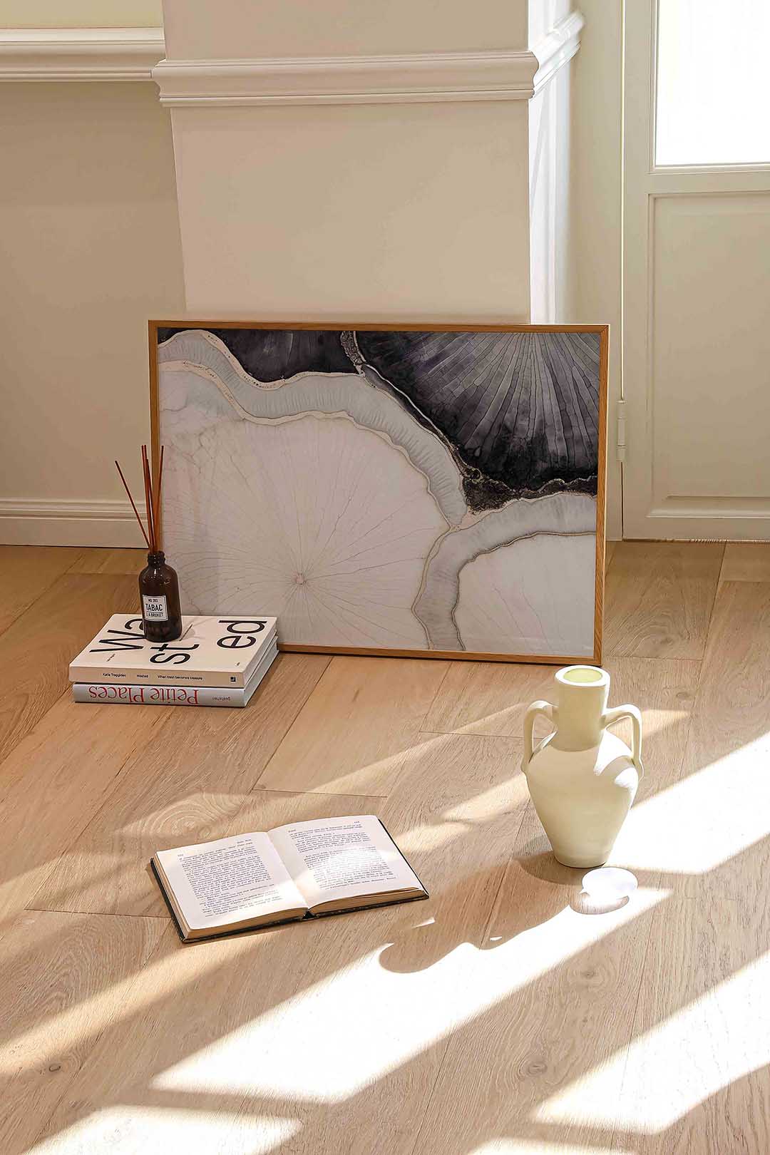 Abstracte lagen Poster