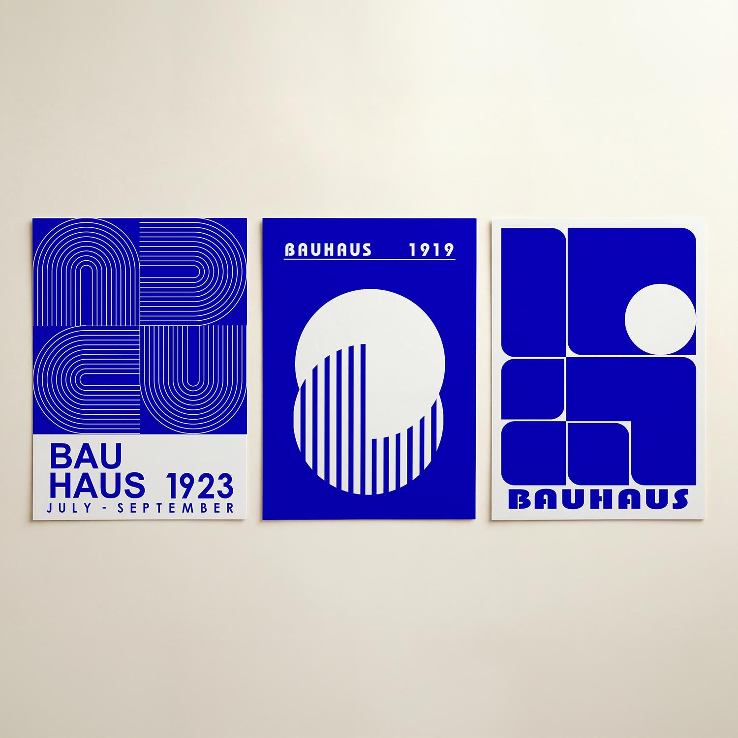 Lijnen en bochten Posterset