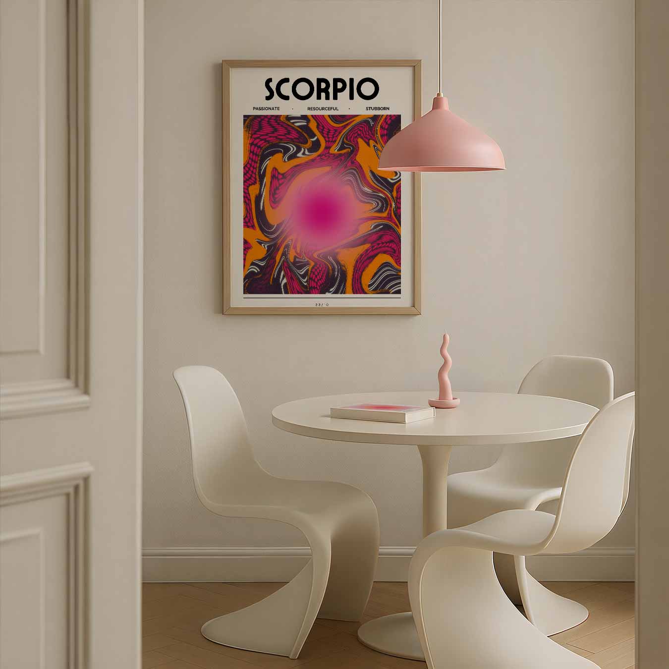 Scorpio Abstracte Poster-WallArtistic
