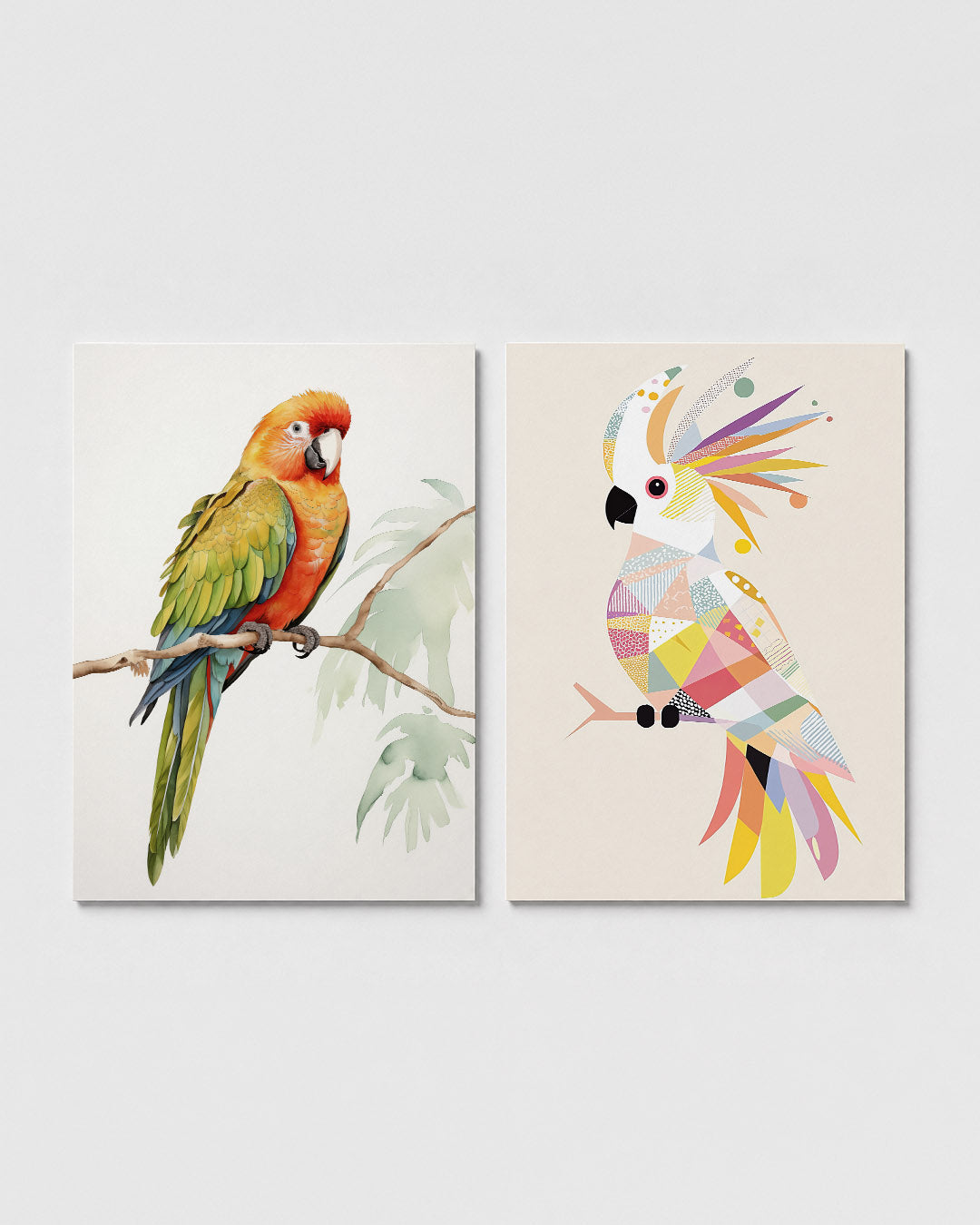 Vogelkleurenpracht Posterset