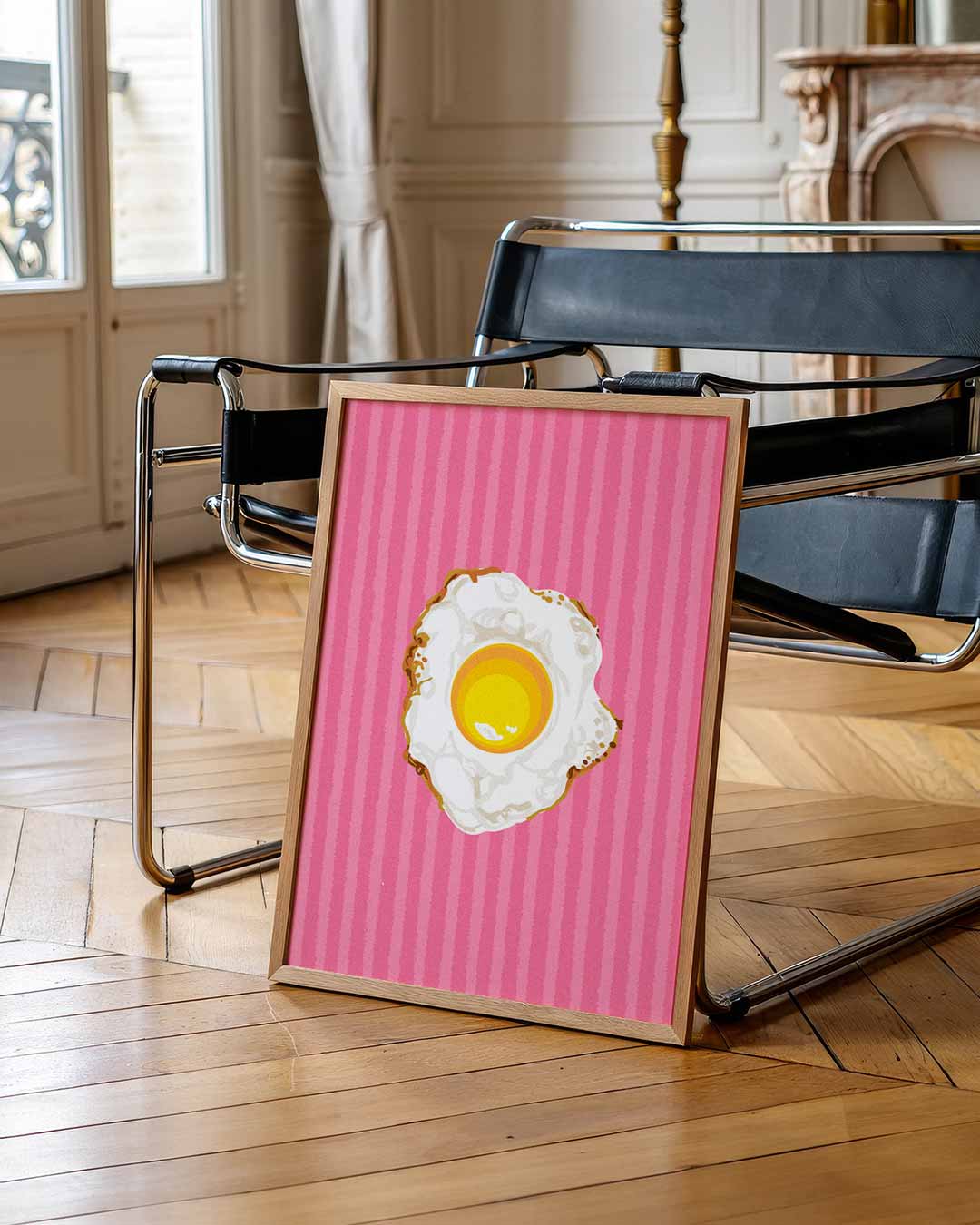 Sunny Side Up Ontbijt Poster-WallArtistic