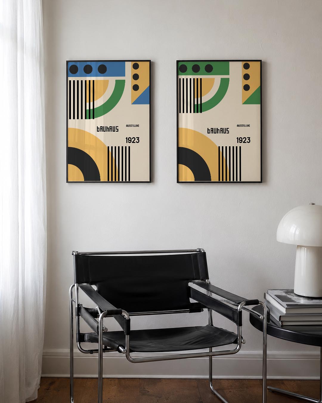 Vormen en kleurvlakken Posterset