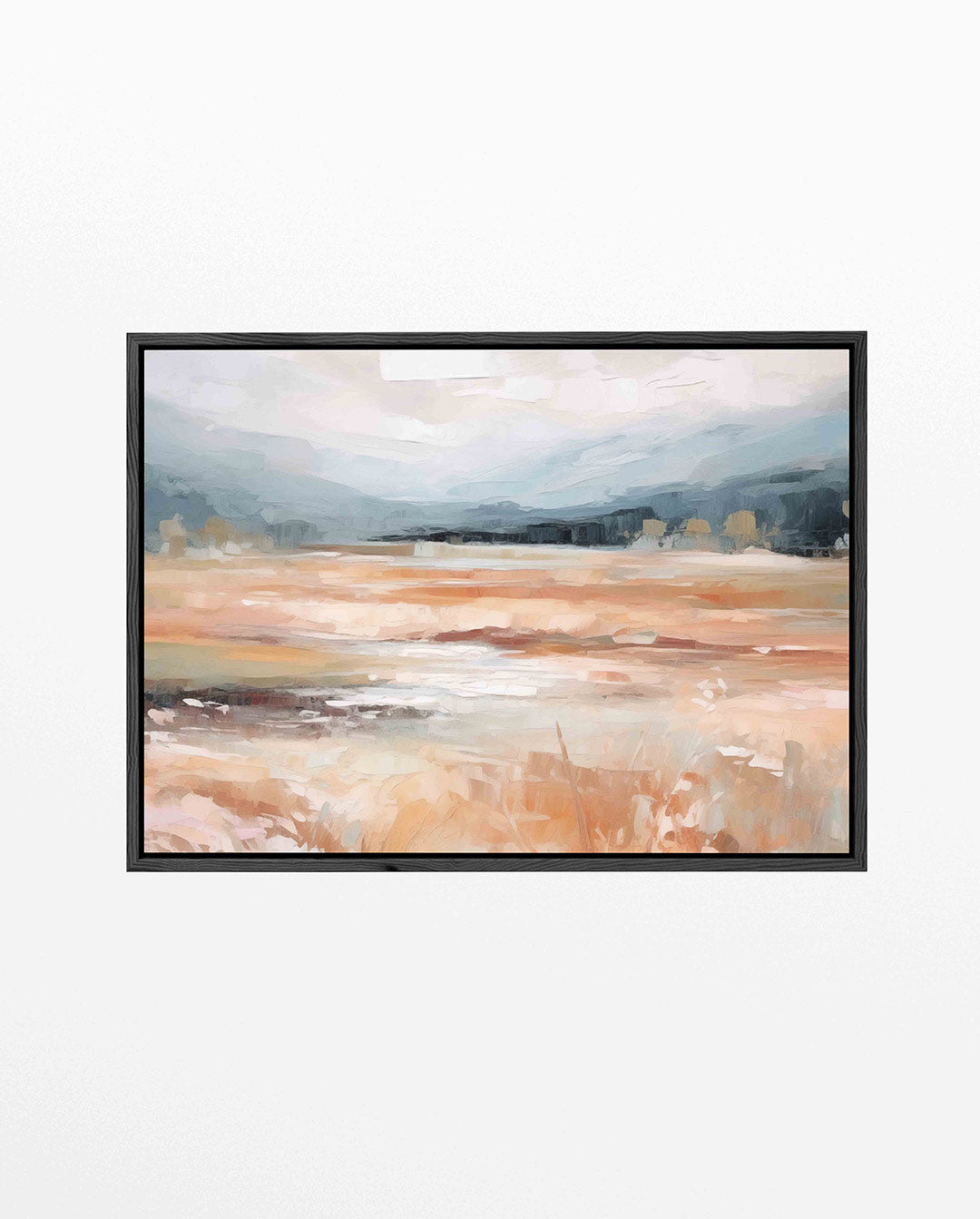 Dromerige landschap compositie Kunstwerk