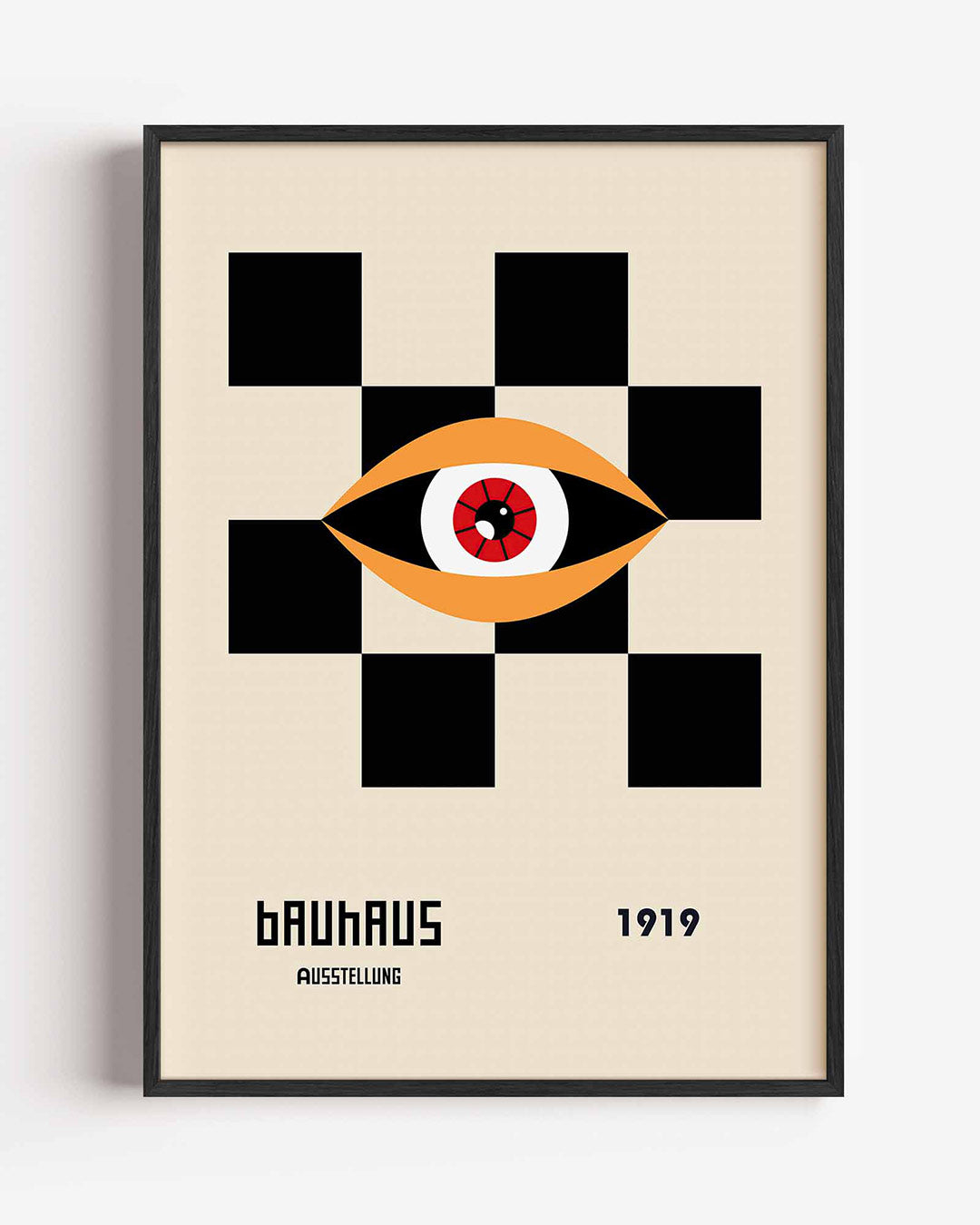 Oog en vlakken Poster