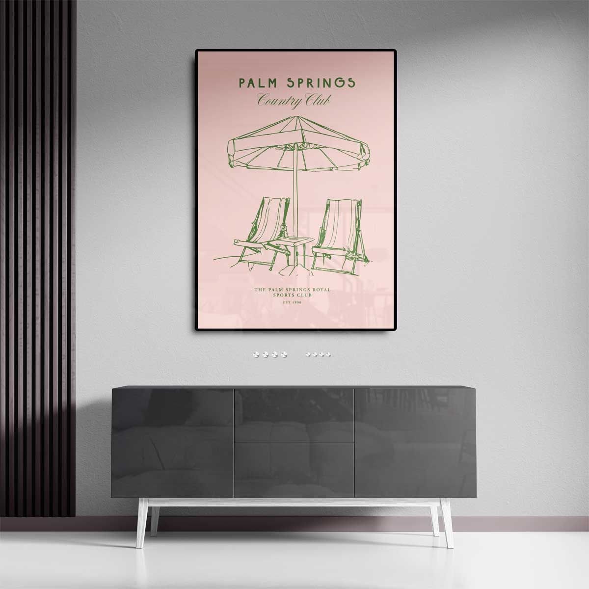 Palm Springs Country Club Poster