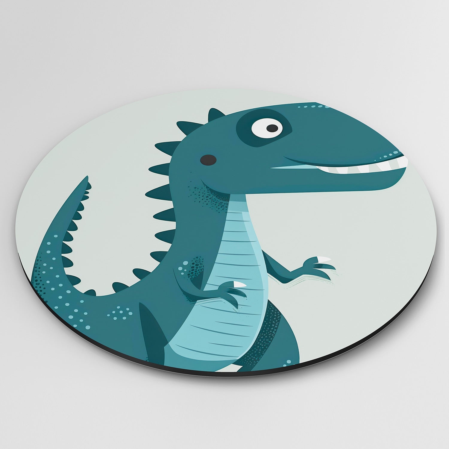 Dinosaurus illustratie Muurcirkel