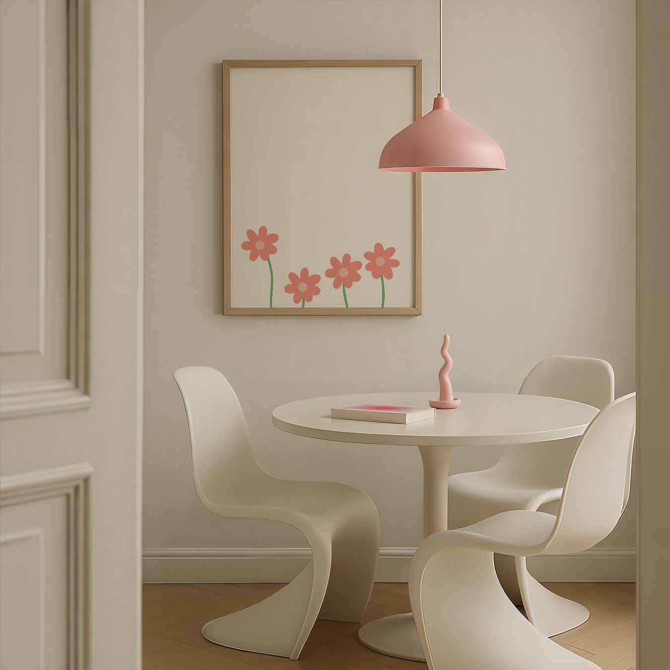 Vrolijke Bloemenpracht Poster-WallArtistic