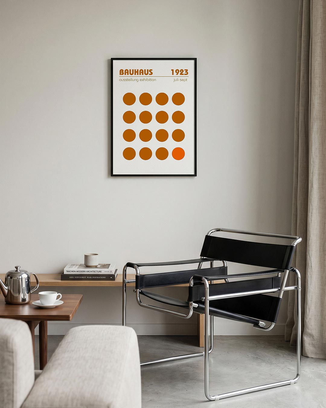 Cirkelritme en kleur Poster