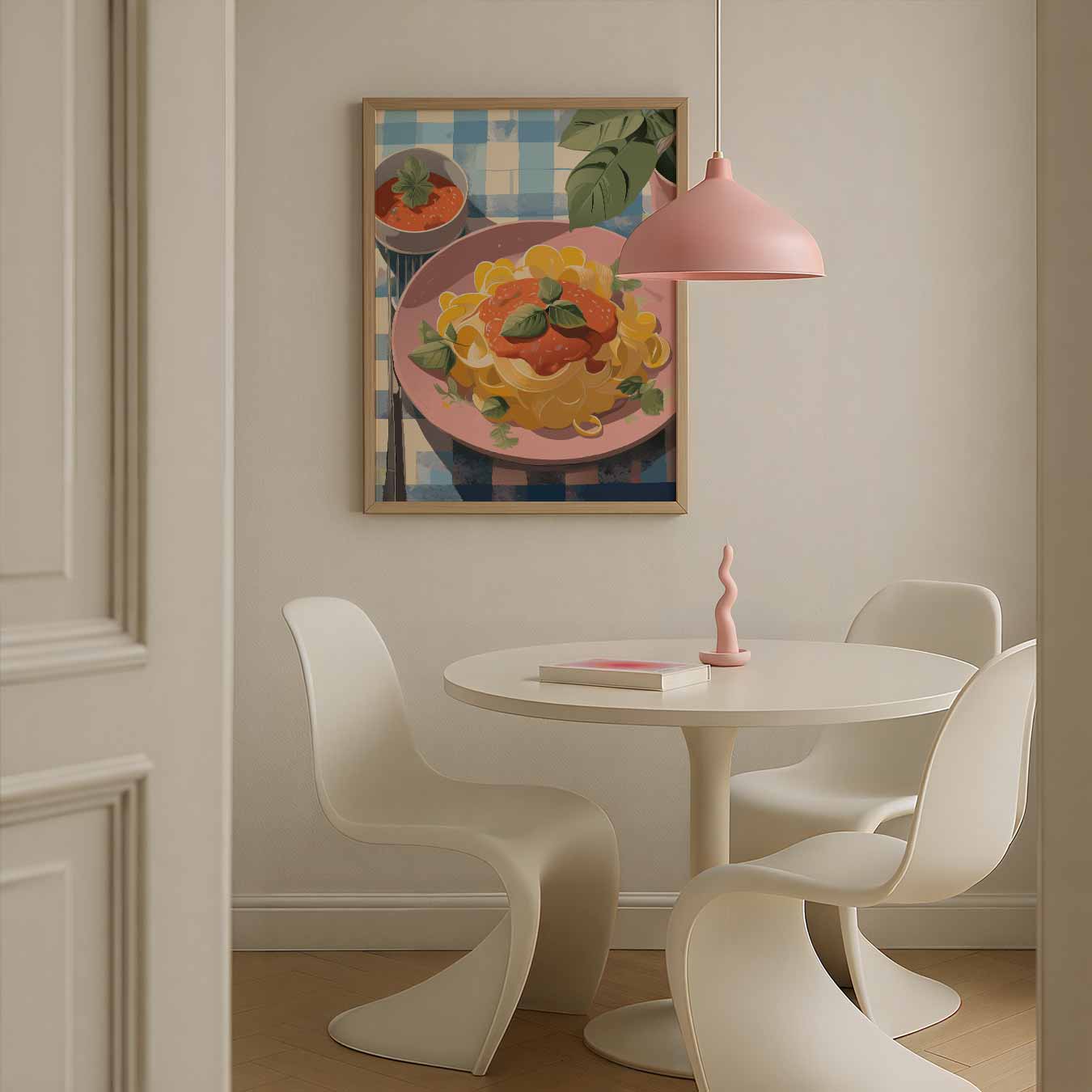 Pasta Liefde Print Poster-WallArtistic