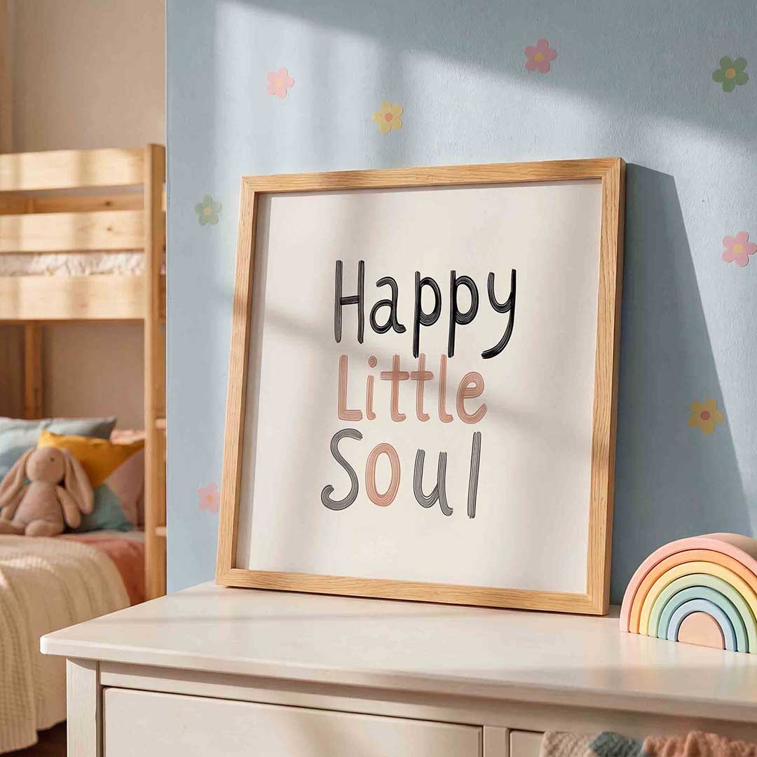 Happy little soul Poster