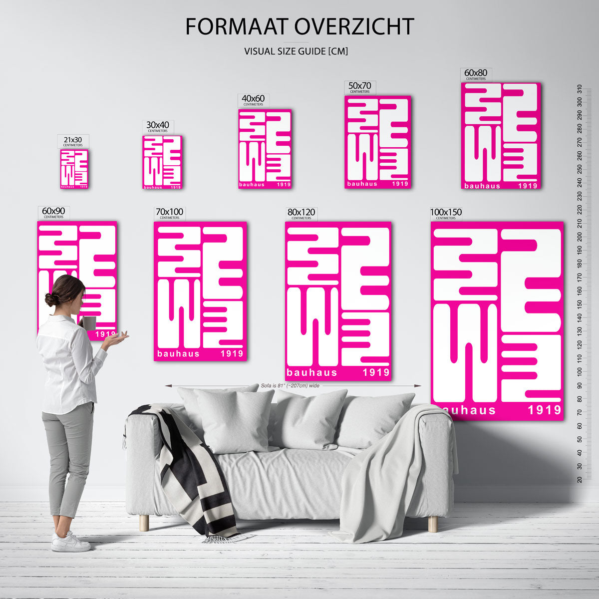Vorm en kleur Poster