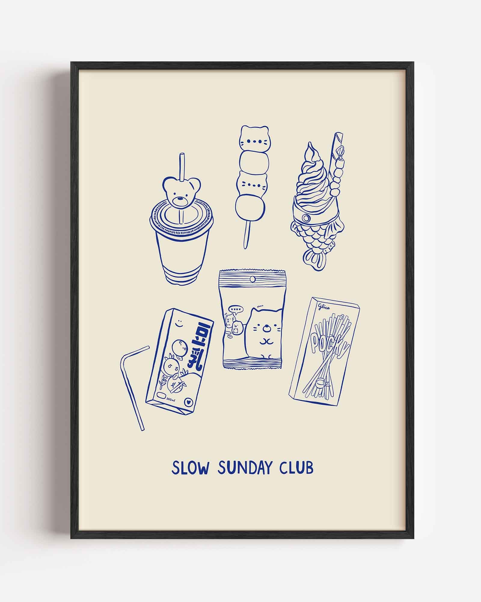 Slow sunday club Poster