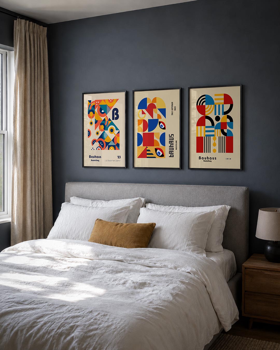 Vorm en kleurenspel Posterset