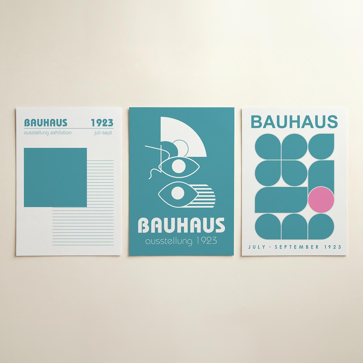 Vorm en lijnen Posterset
