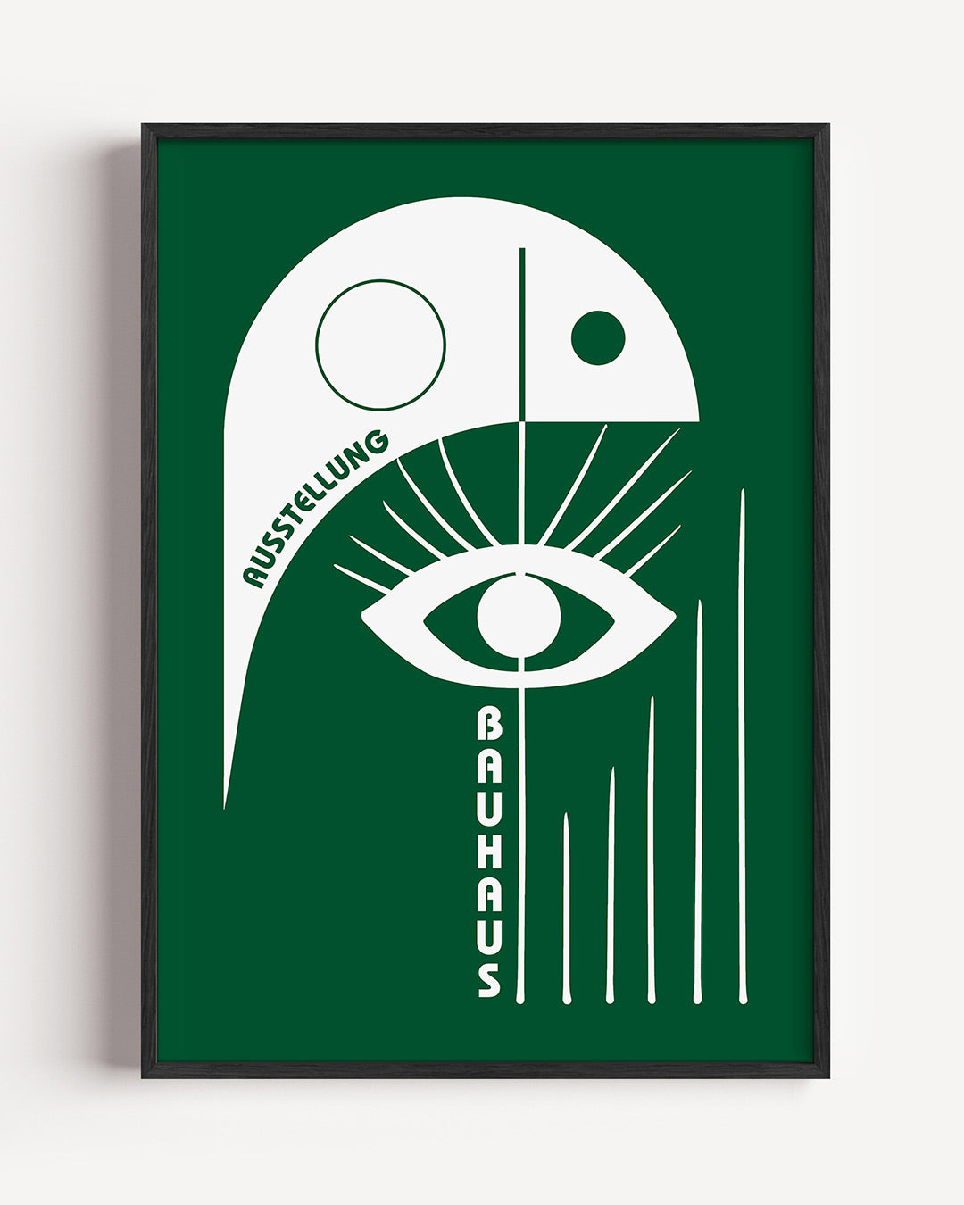 Oog en lijnen Poster