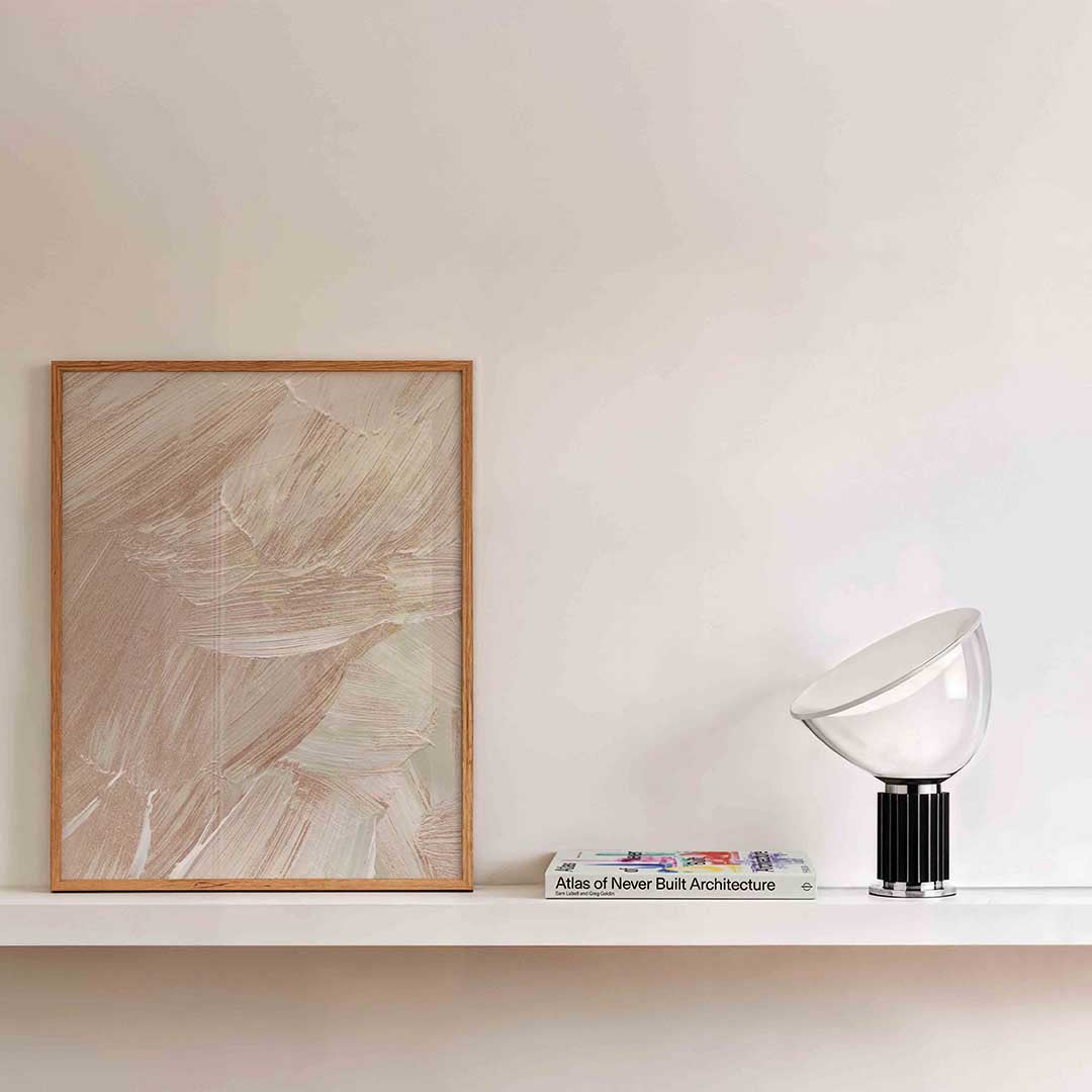 Abstracte beige textuur Poster