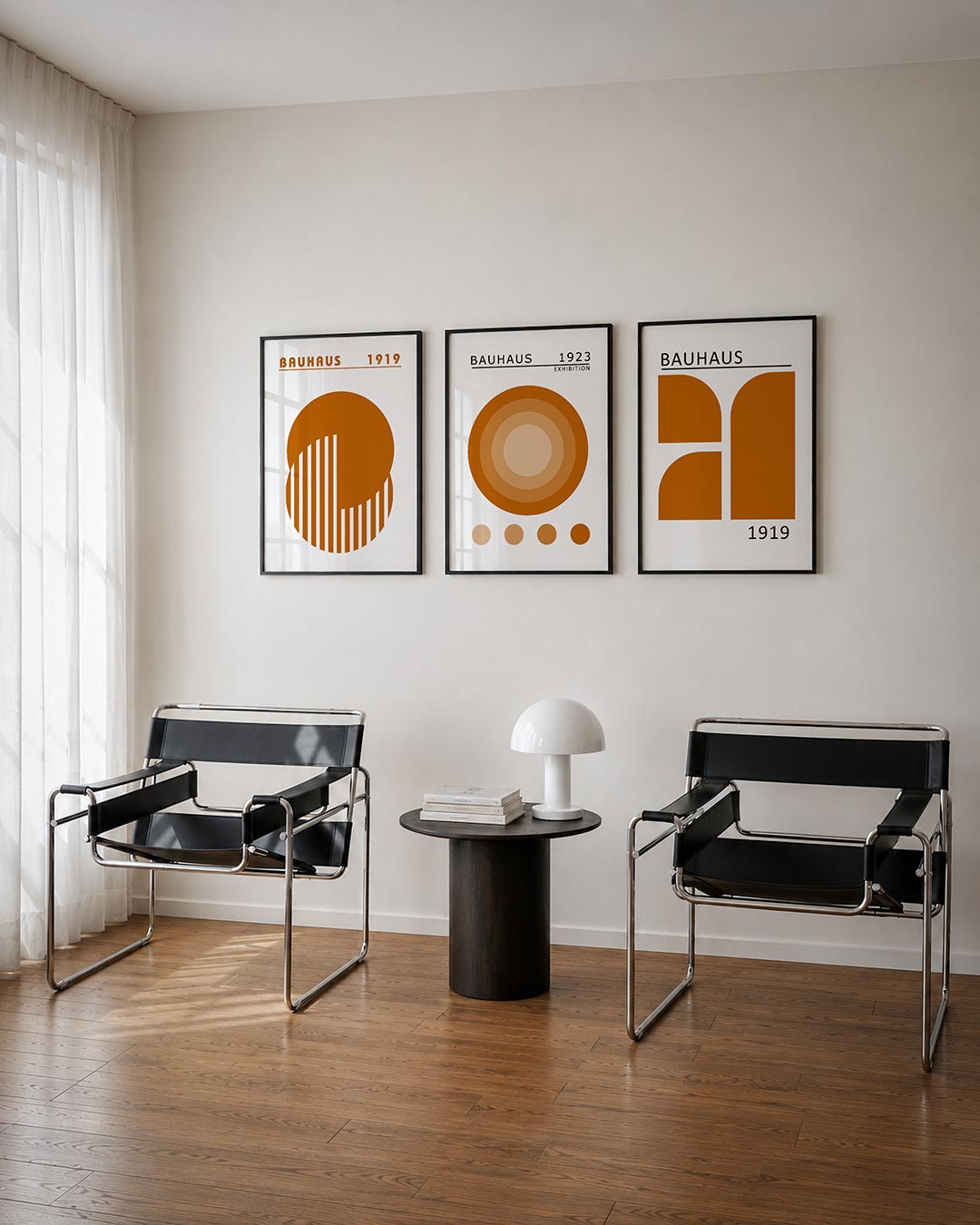 Cirkel en strepen Posterset