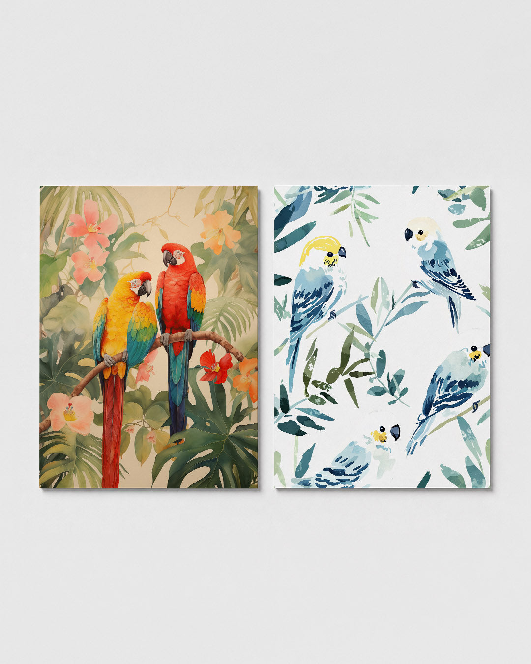 Tropische kleurexplosie Posterset