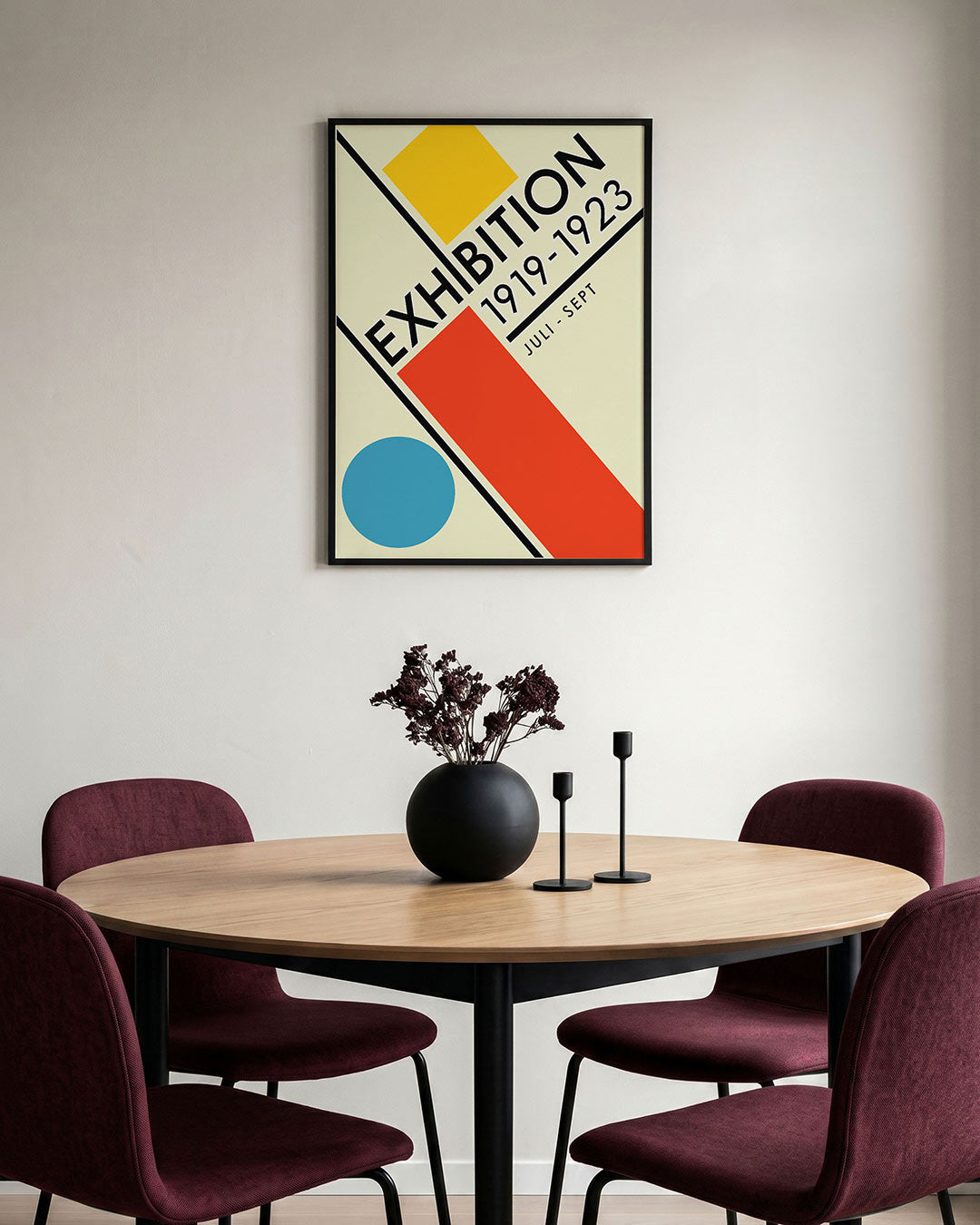Vorm en balans Poster