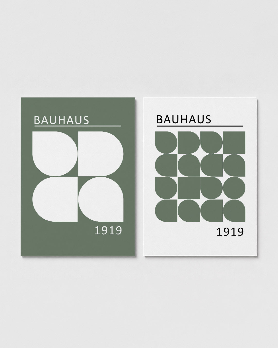 Vormen en vlakken Posterset