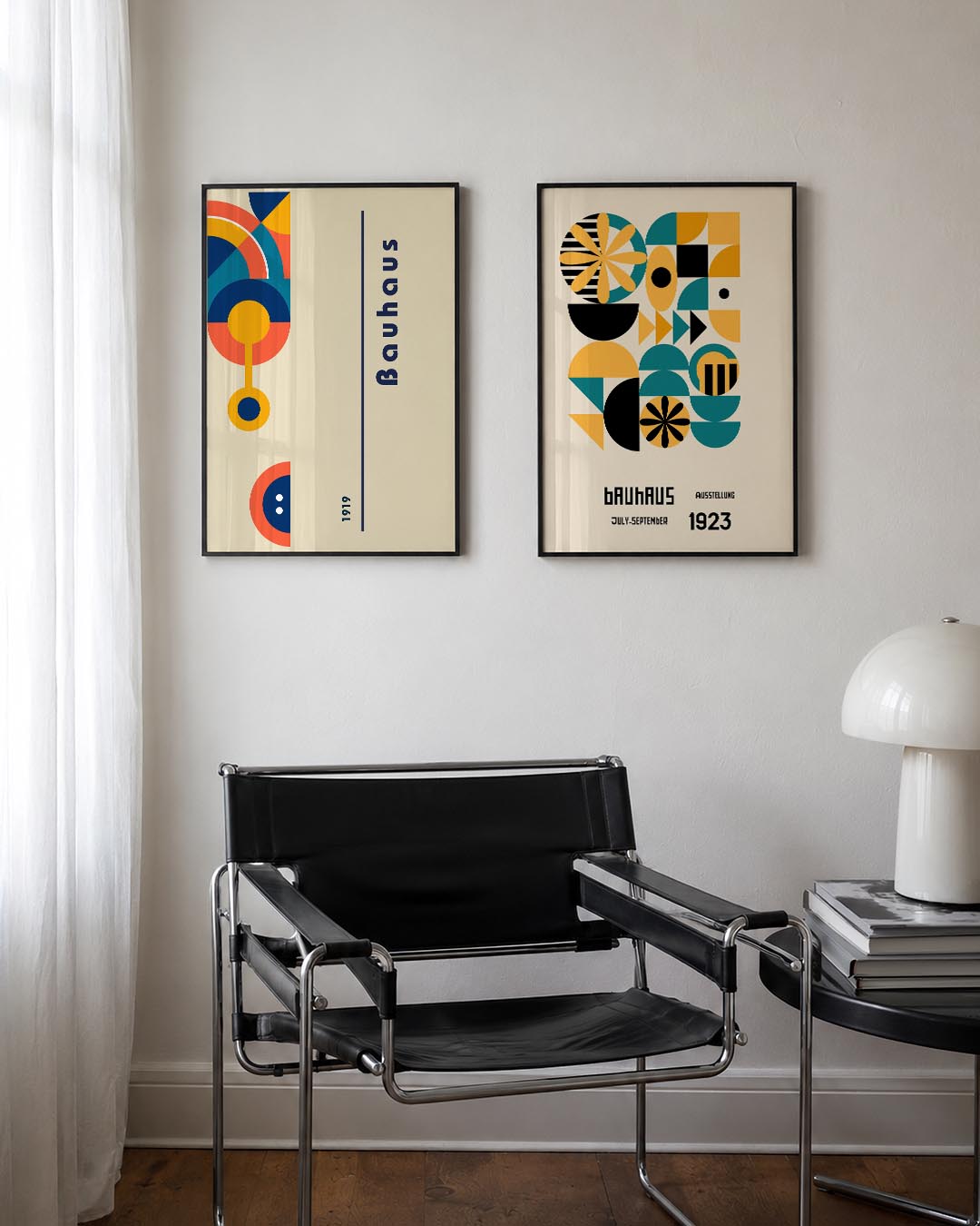 Vorm en kleurenspel Posterset