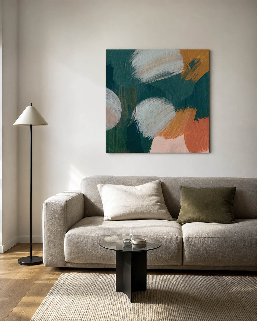 Kleurencompositie Kunstwerk