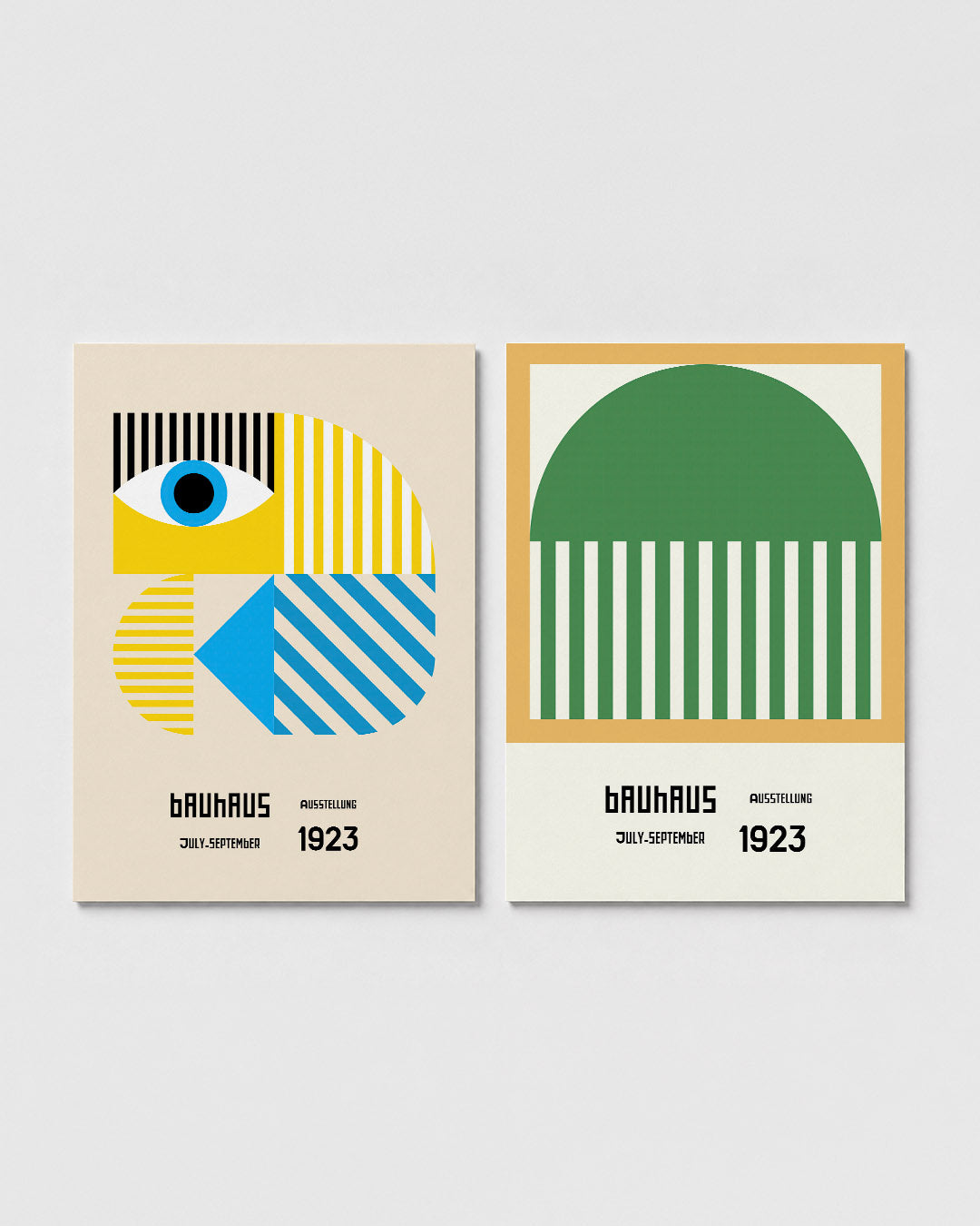 Kleurrijke vormen Posterset