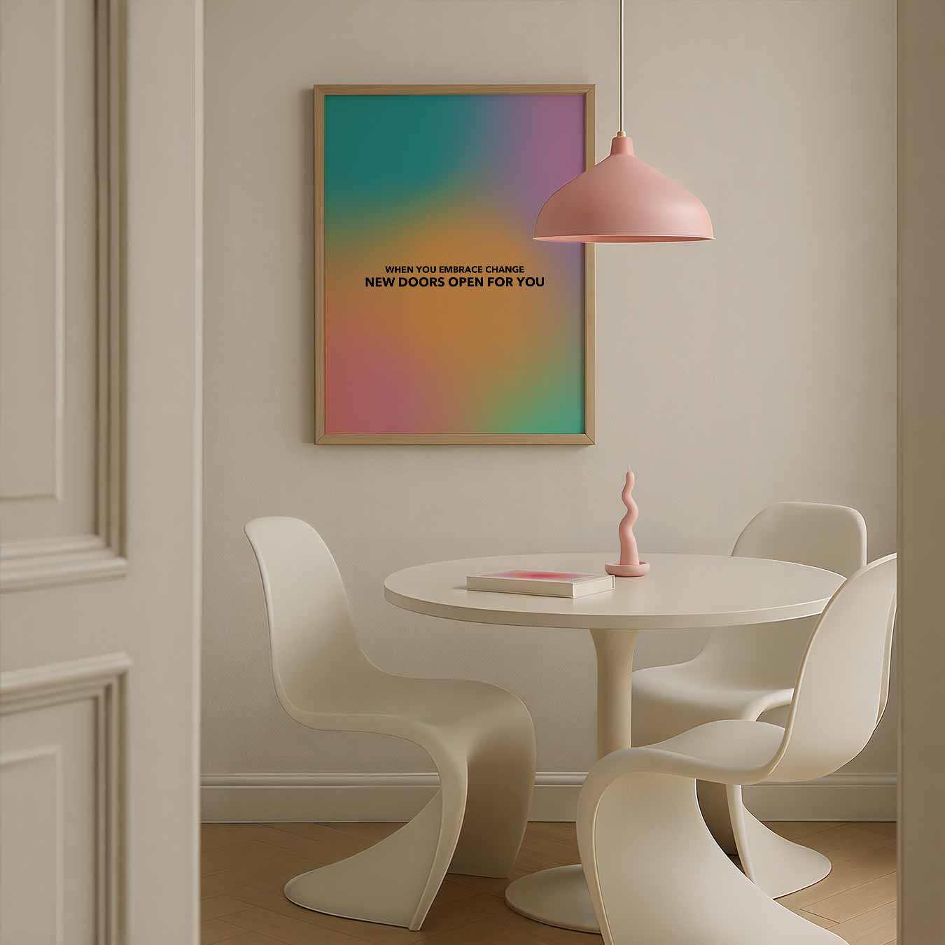 Inspirerende Deuren Poster-WallArtistic