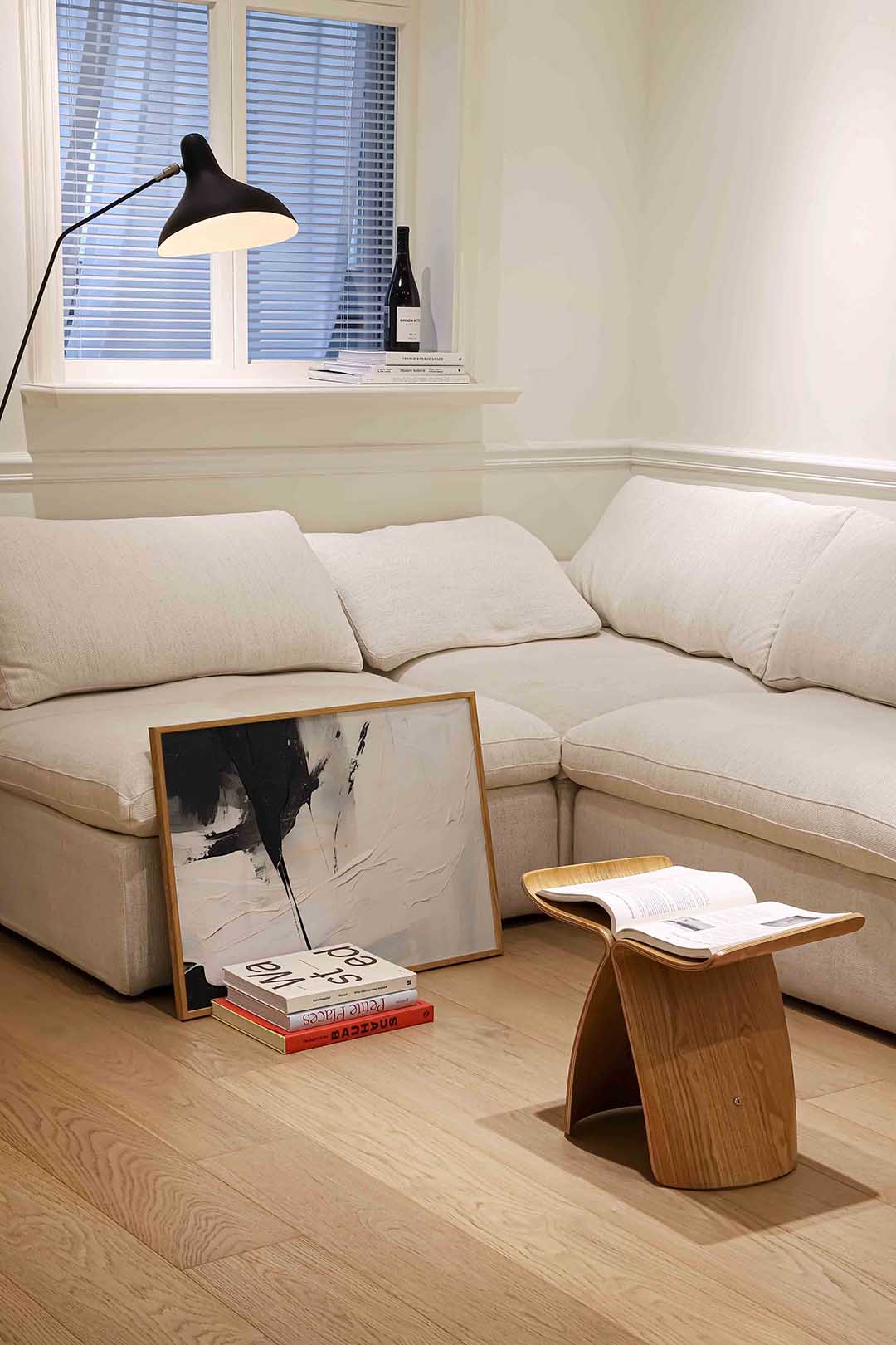 Abstracte zwart wit Poster