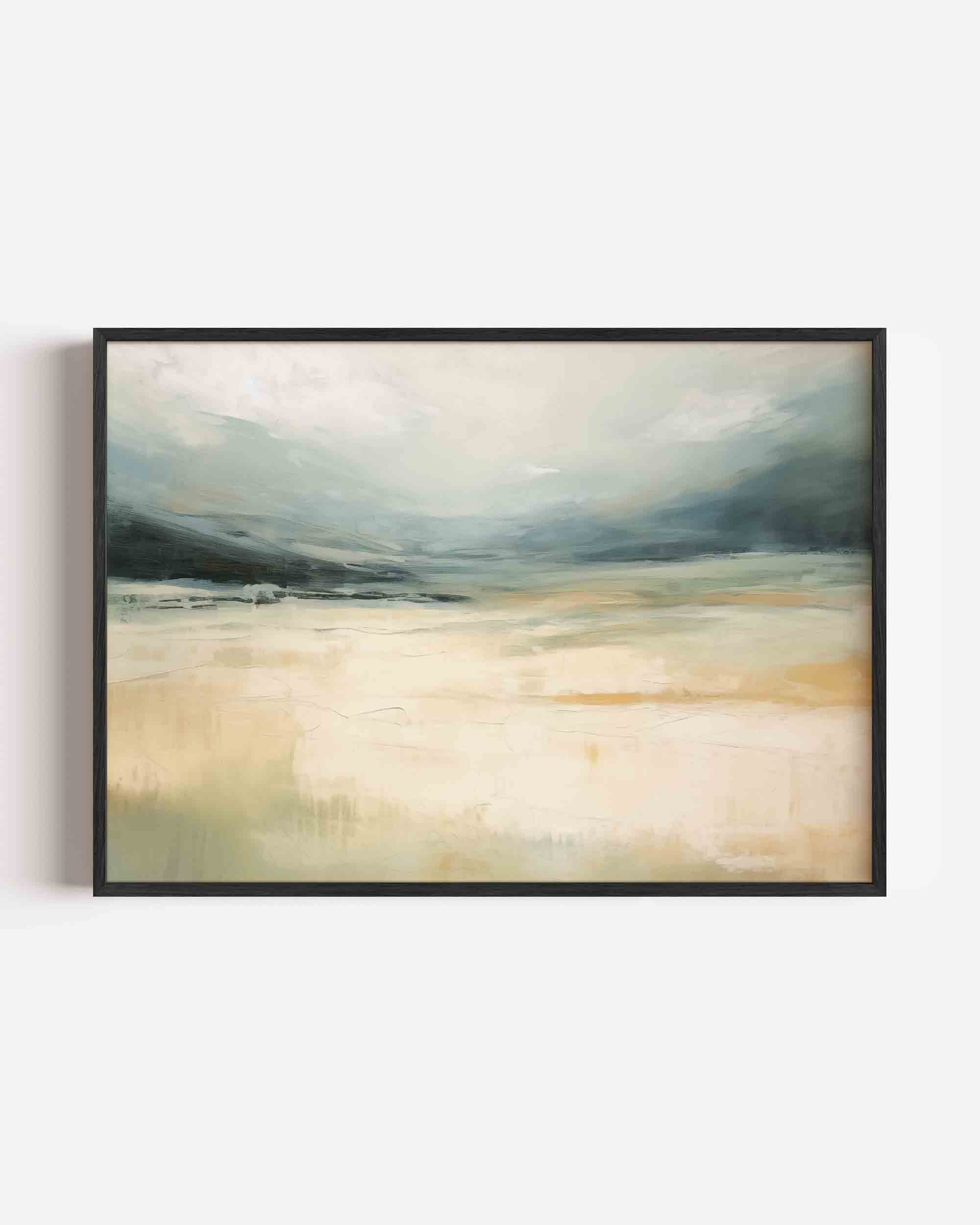 Landschap met zachte tinten Poster