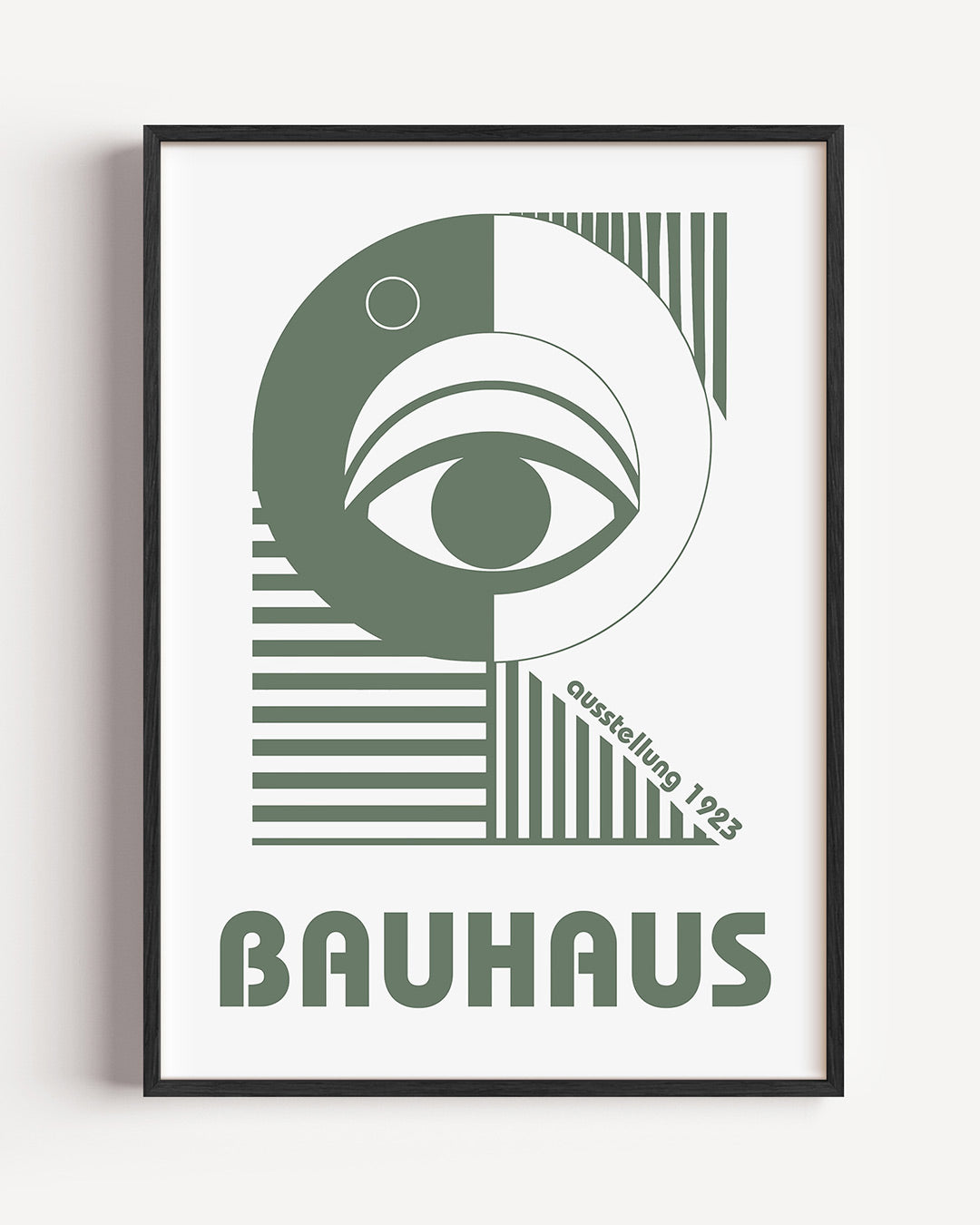 Oog en lijnen Poster