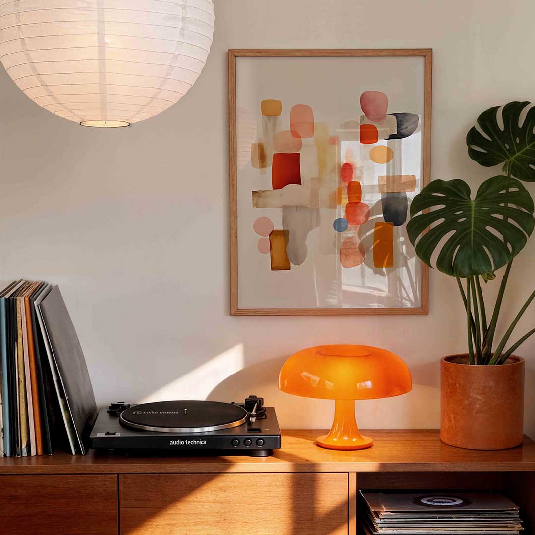 Abstracte vormen Poster