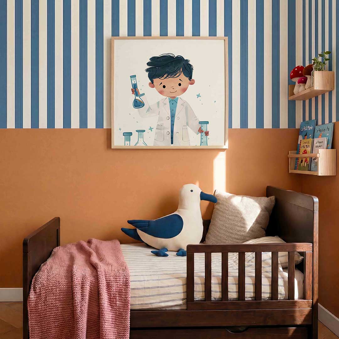 Jonge wetenschapper Poster