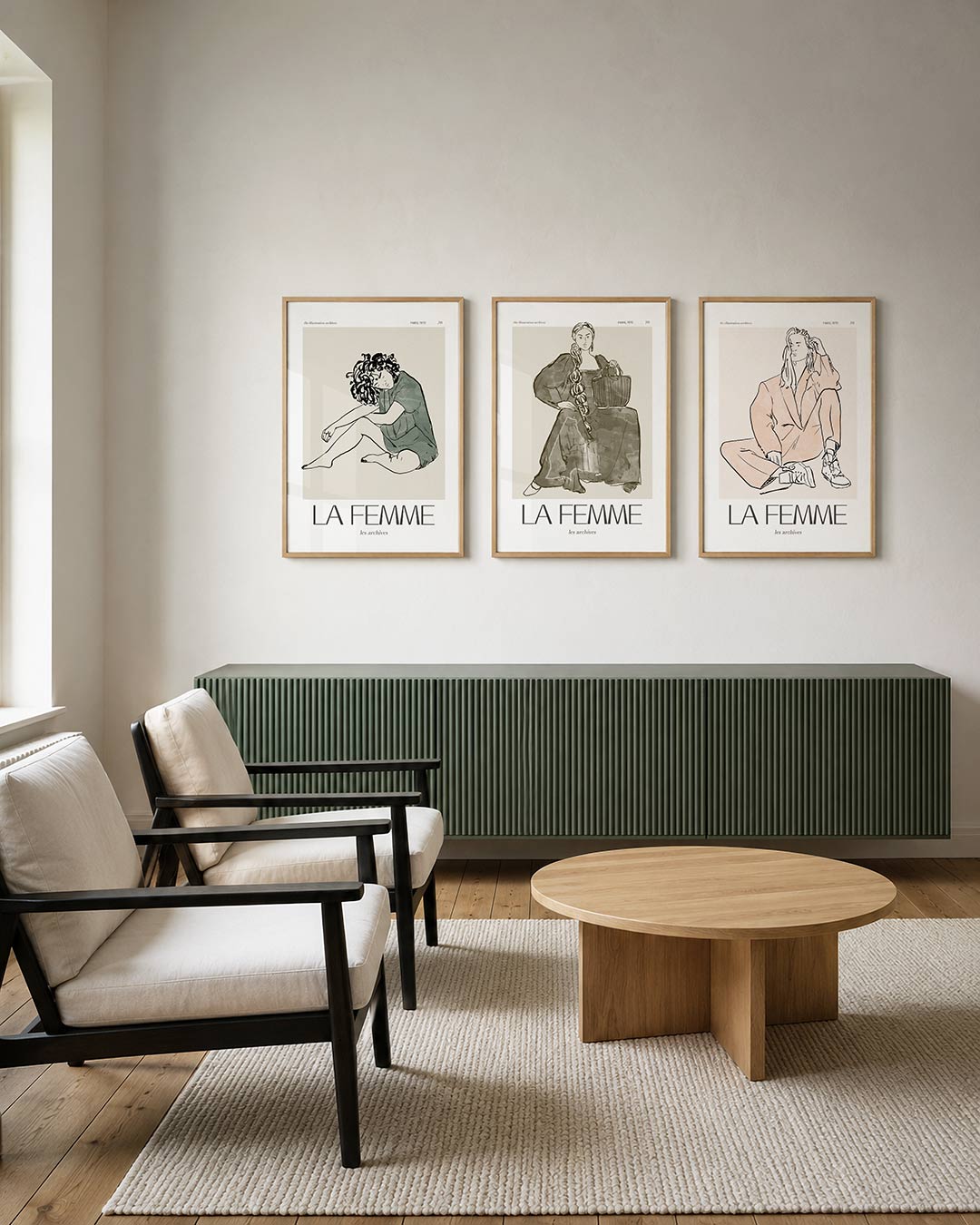 Lijn en rust Posterset