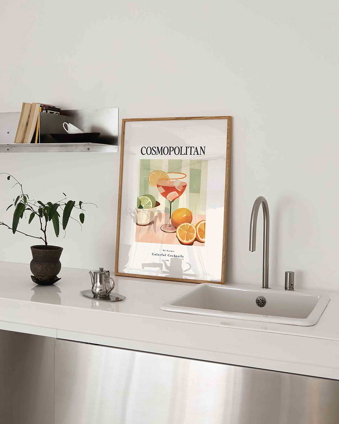 Cosmopolitan cocktail Poster