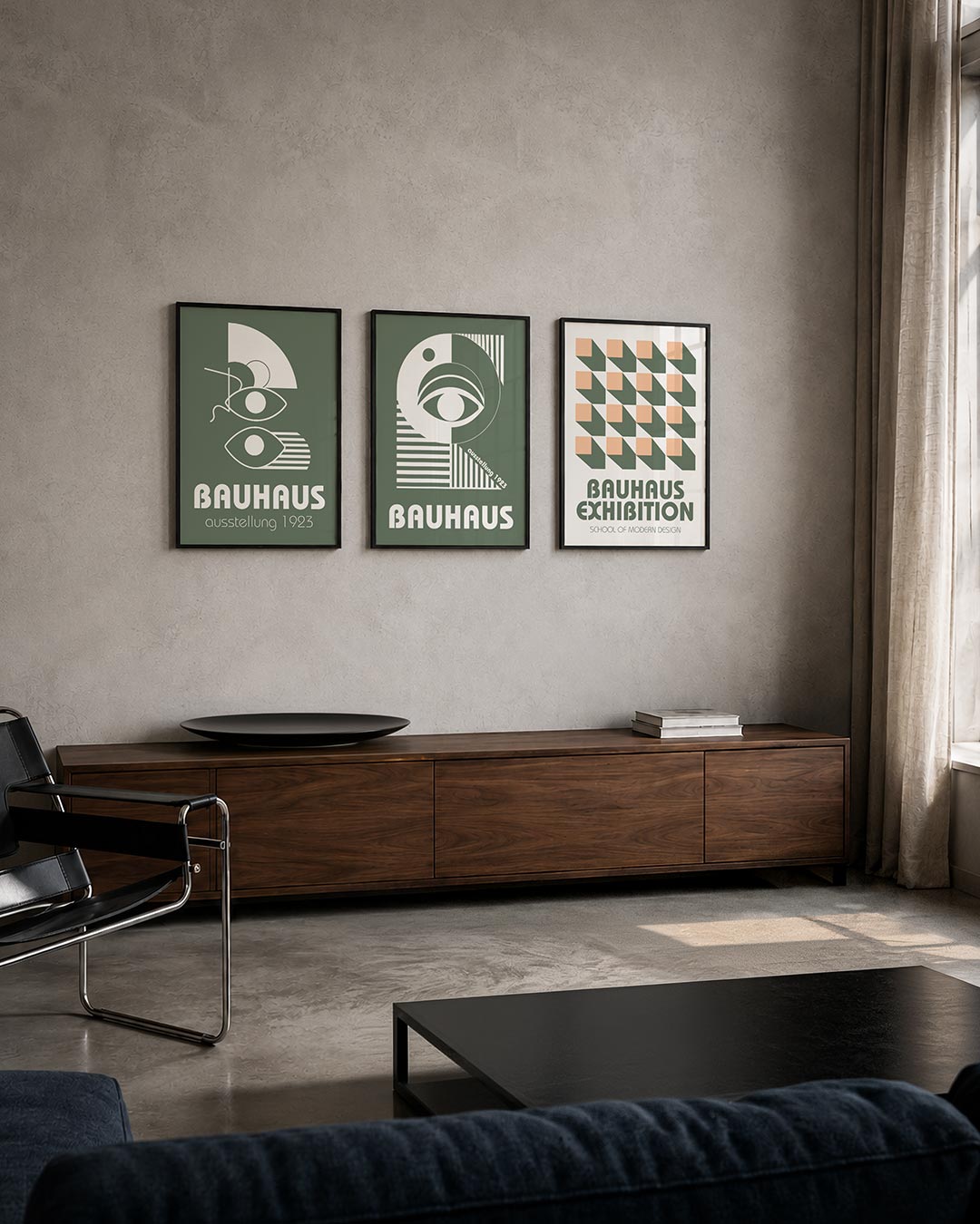 Vormen en vlakken Posterset