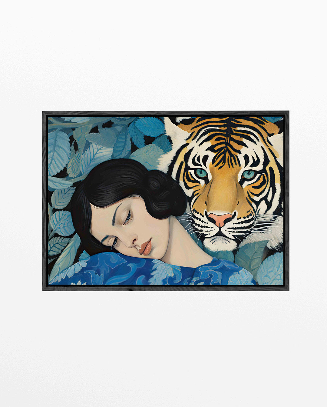 Dromerige tijger Kunstwerk