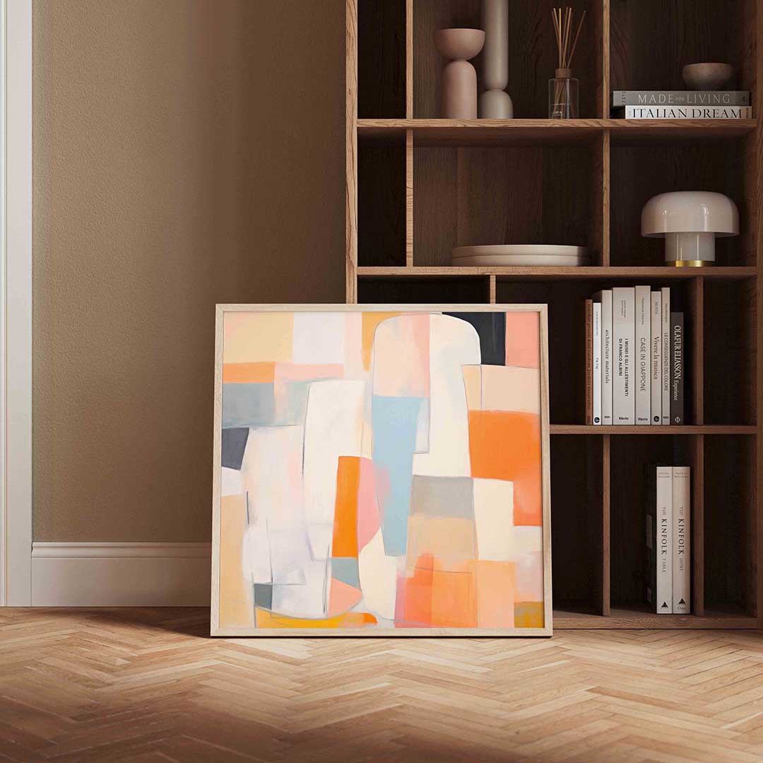 Abstracte vormen Poster