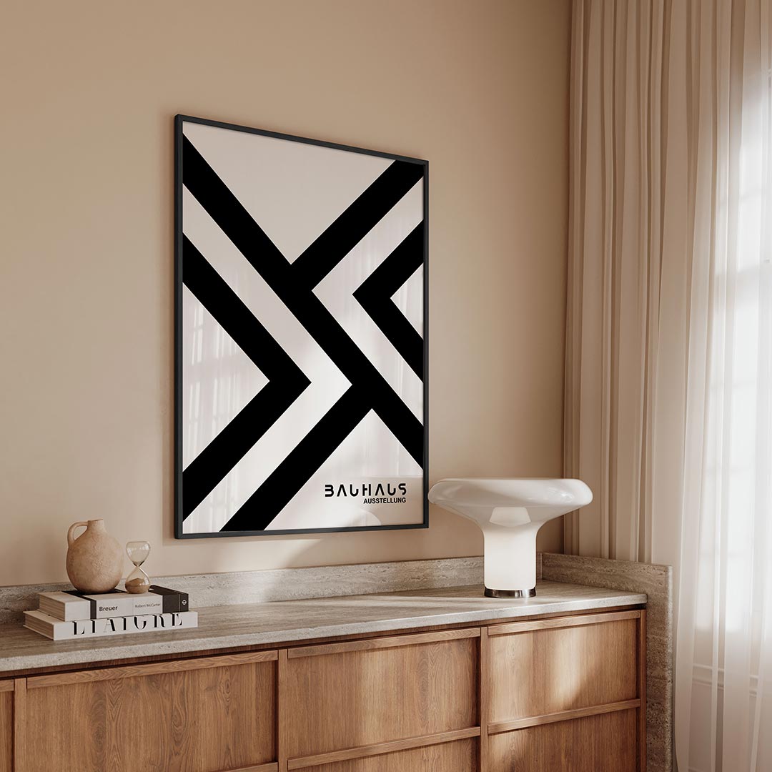 Lijnen en vlakken Poster