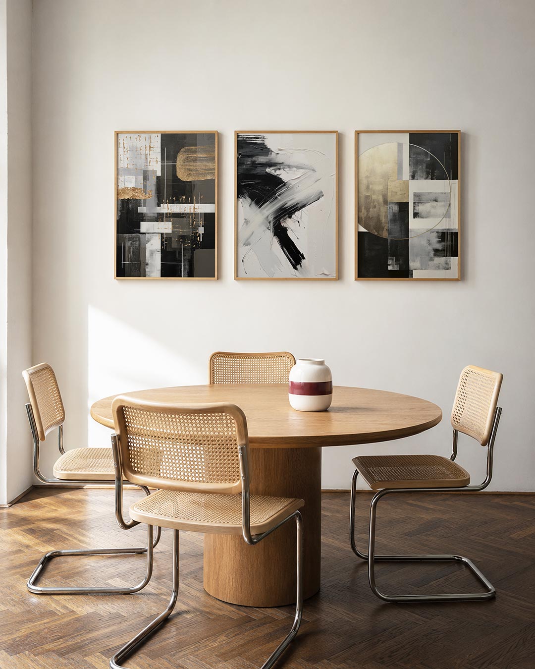 Gouden lijnenspel Posterset