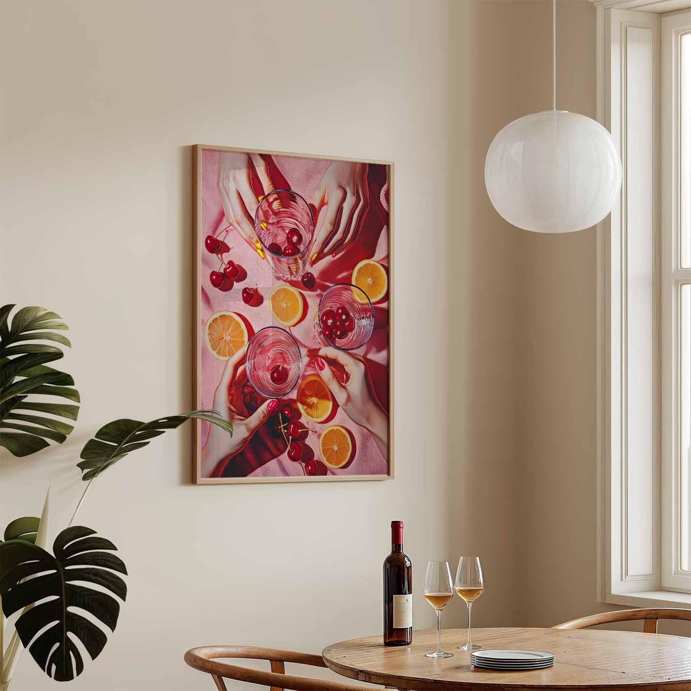 Verfrissende Zomerdrankjes Poster-WallArtistic