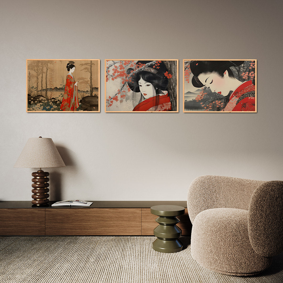 Elegante kleurharmonie Posterset