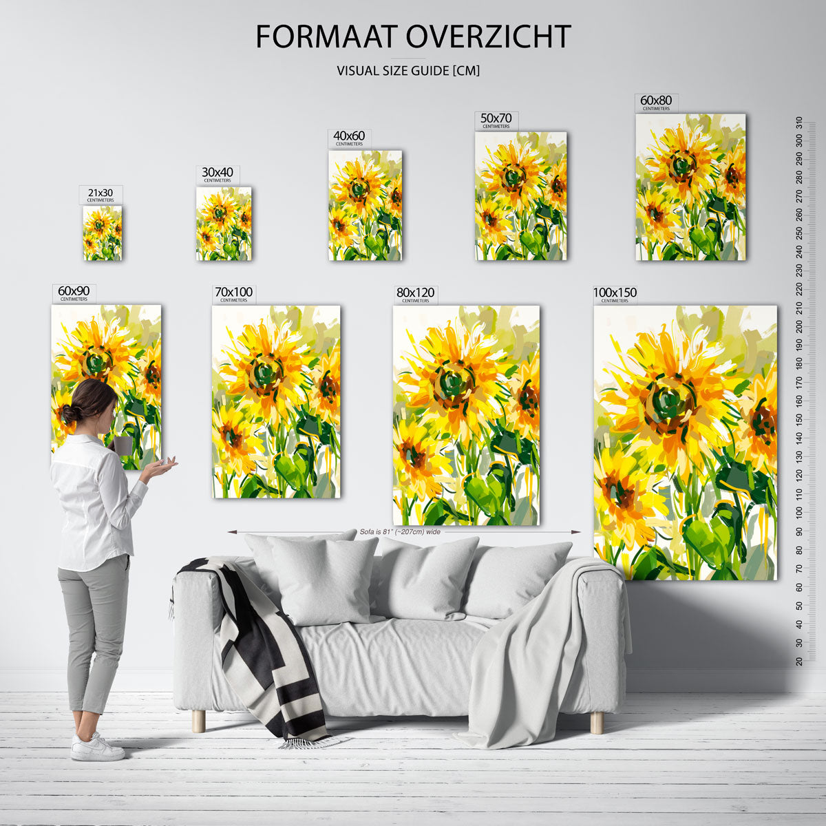 Zonnebloemen Poster