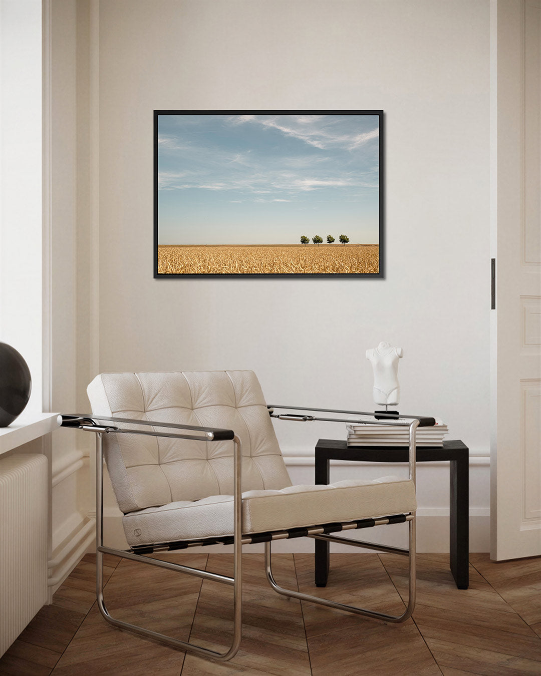 Rustige landschap Kunstwerk