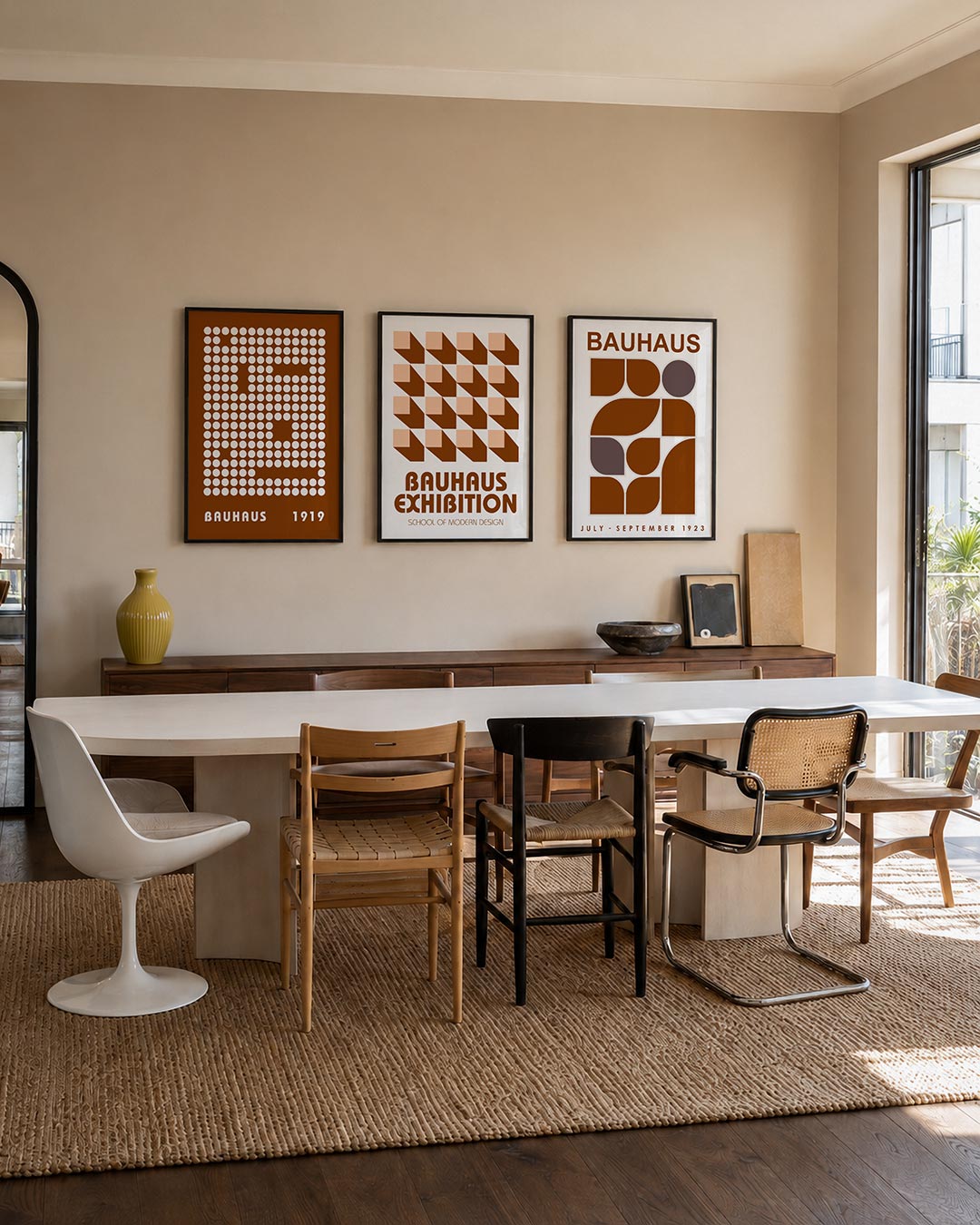 Puntpatroon en ritme Posterset