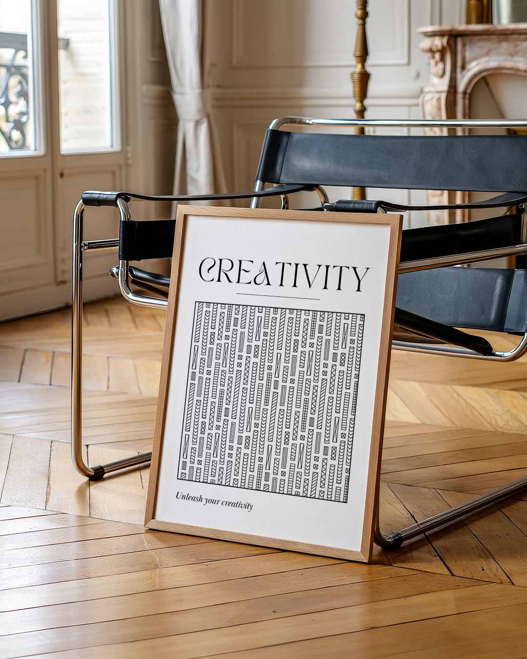 Creativiteit Ontketend Poster-WallArtistic